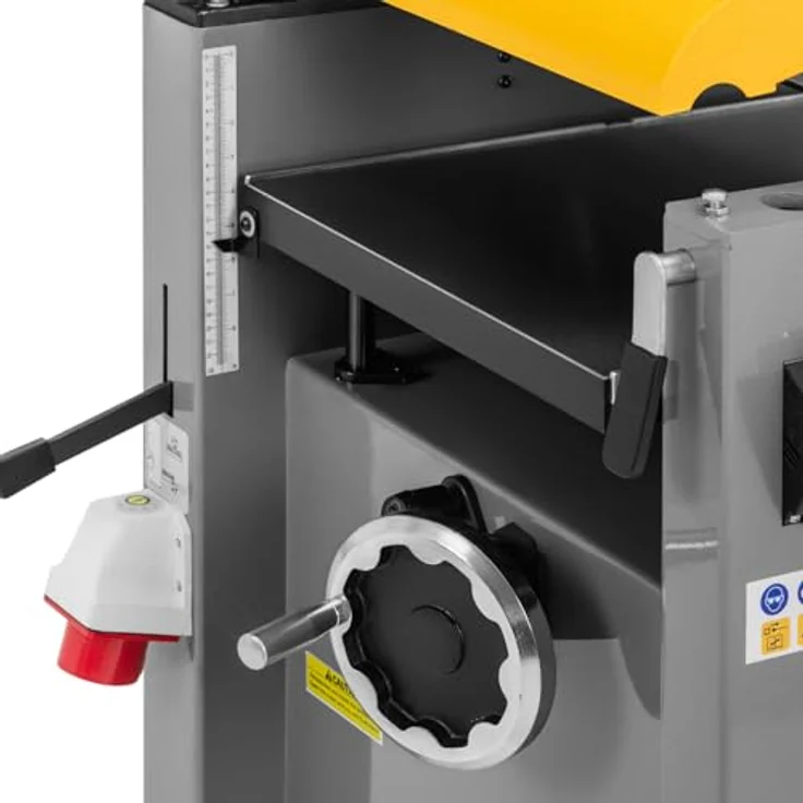 MSW Abricht- und Dickenhobel, Hobelmaschine mit 4000 W Motor, 225 mm Schneidblock, verstellbare Metallführung 45-90° – Bild 5