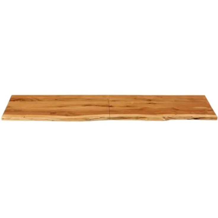 vidaXL Badezimmer-Waschtischplatte Massivholz Akazie 140 x 55 x 2,5 cm – Bild 7
