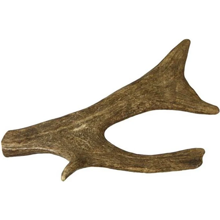 Schecker Spielknochen Damhirsch-Geweih für den Hund, Gr. S = 35 - 75g, echtes, reines Naturprodukt – Bild 1