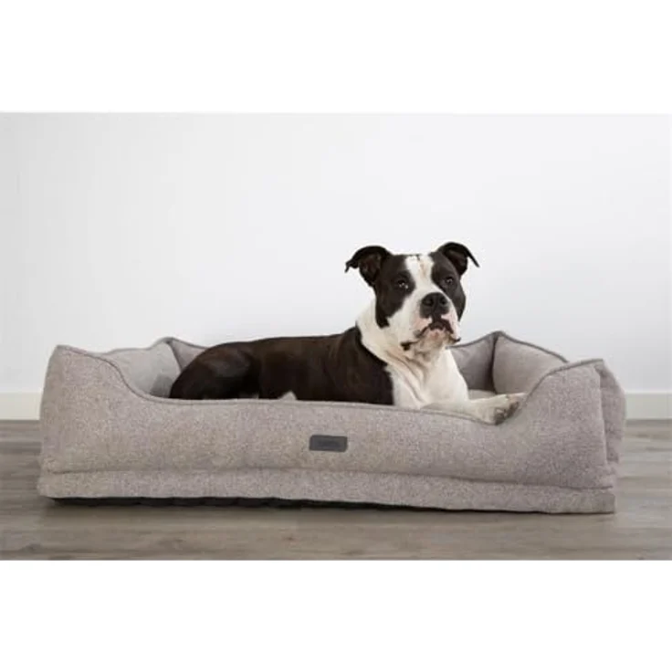 Nobby Orthopädisches Komfortbett eckig CALBU beige 90 x 70 x 19+5 cm – Bild 3