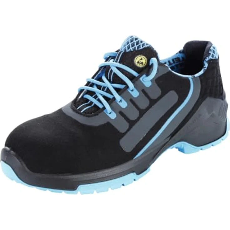 Steitz Secura Sicherheitsschuh Halbschuh VD PRO 1500, S2, ESD, Größe 47, Nahtfreie Schuhkonstruktion, ERGO-SOFT ESD Fußbett, Echtleder Brandsohle – Bild 2