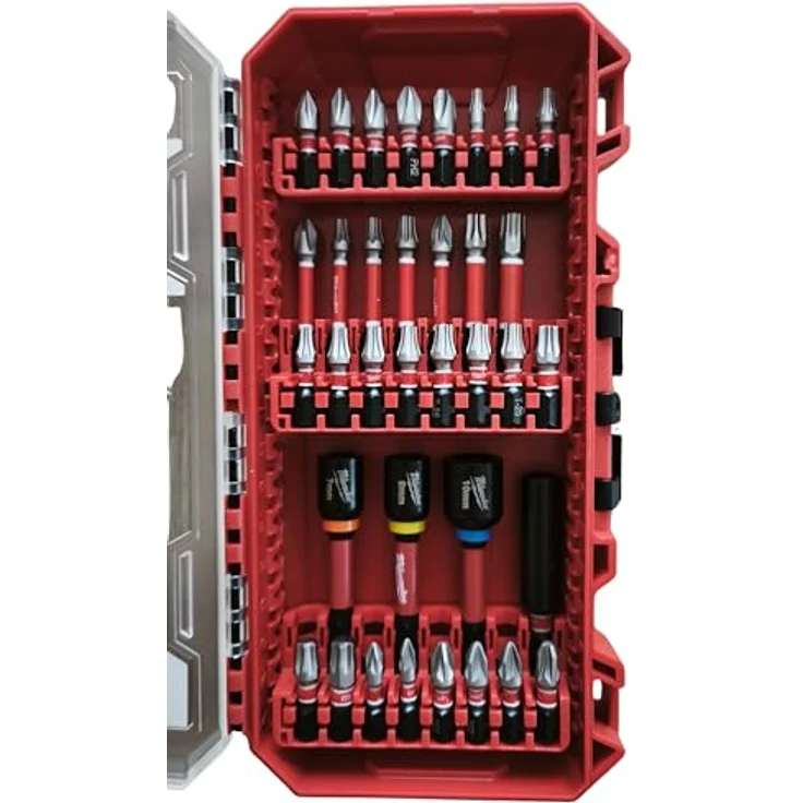 Milwaukee SHOCKWAVE Set Schrauben 35-teilig – Bild 2
