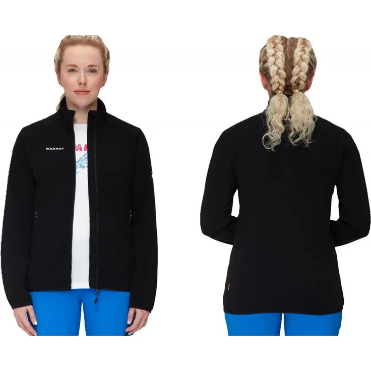 Mammut Fleecejacke Mammut Innominata Light Jacket ML Damen Fleecejacke 1014 04480, Nachhaltige Jacke aus Recyclingpolyester, grau