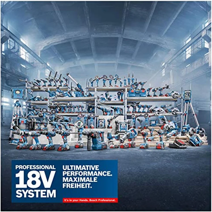 Bosch Professional 18V System Akku Winkelschleifer GWS 18V-10 PSC Leerlaufdrehzahl: 4.500 - 9.000 min-1, Scheiben-Ã˜: 125 mm, ohne Akkus und Ladegerät, in L-Boxx 125 mm Akku – Bild 2