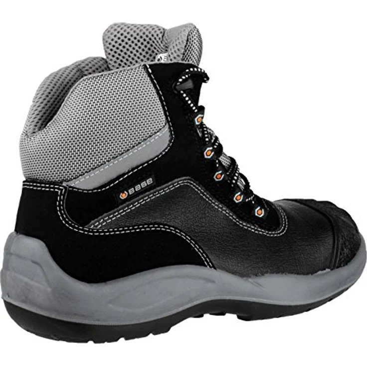 BASE B0119 Beethoven S3 Sicherheitsstiefel, wasserabweisend, rutschfest, schwarz, Größe 49 – Bild 2