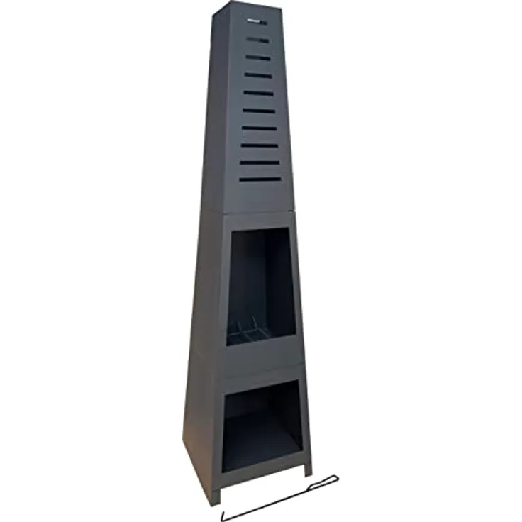 TEST RITE tepro Feuerstelle Bainbridge, 36 x 36 x 150 cm