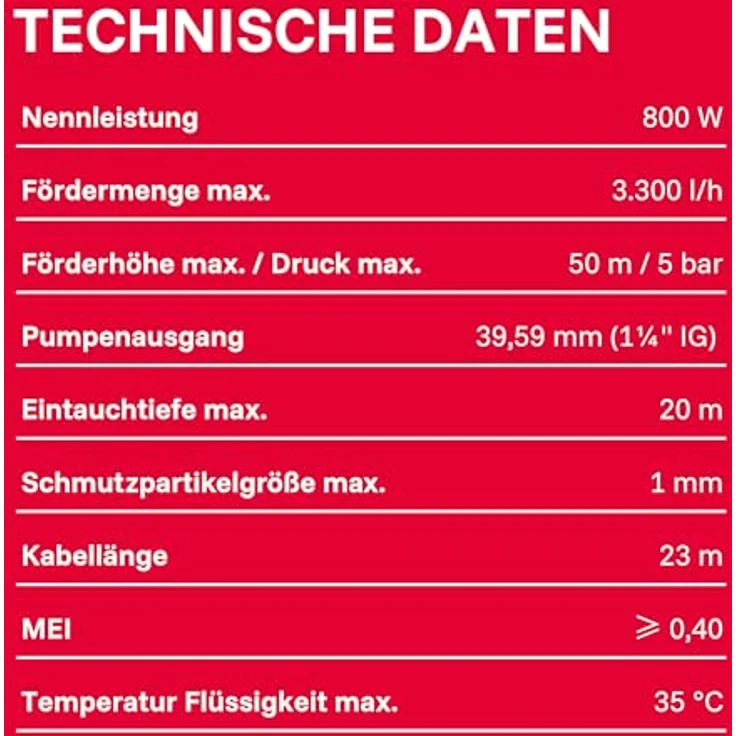 T.I.P. AJ 4 Plus 55/50 30104 Tiefbrunnenpumpe – Bild 11
