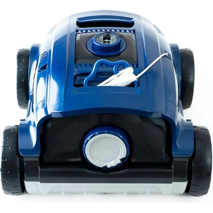 CF Reinigungsroboter Bodensauger Planet Pool blau inkl. Ladekabel, für Pools bis 100m², kabellos, schneller Reinigungszyklus – Bild 8