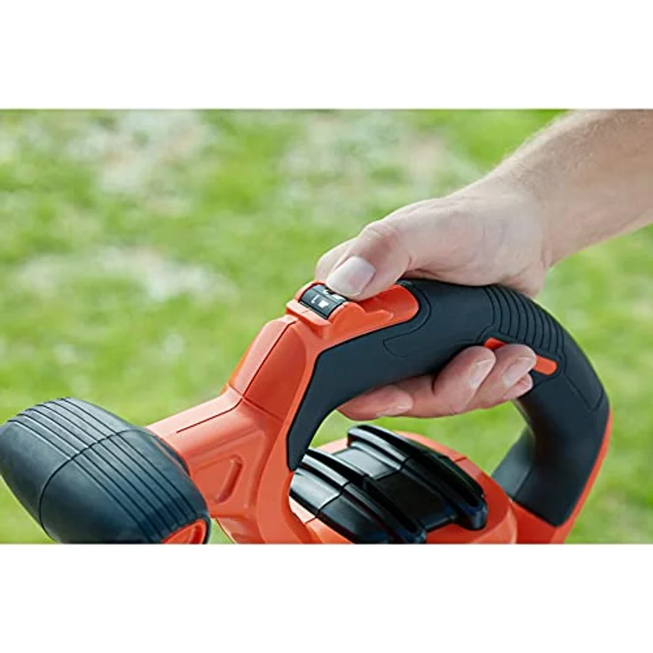 Black und Decker 3-in-1 Elektro-Laubsauger BEBLV301-QS Laubsauger-Laubbläser Häckselfunktion – Bild 14