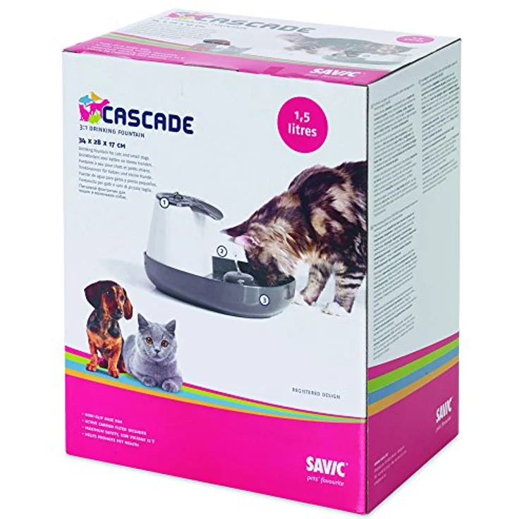 Trinkbrunnen "Cascade" 1,5 l; 34 x 28 x 17 cm – Bild 5