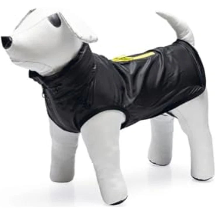 Beeztees Reflektierender Hundemantel Allia (55, Hundemantel), grau, wasserabweisend, mit reflektierenden Details - Preisvergleich – Bild 3