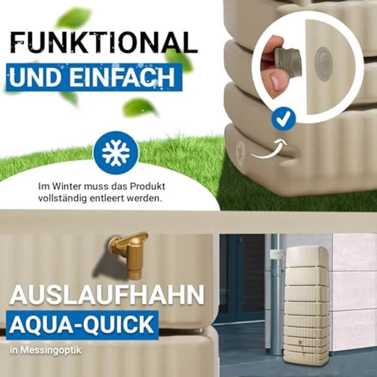 Garantia Wandtank Slim 650 L sandbeige - 211803 – Bild 6