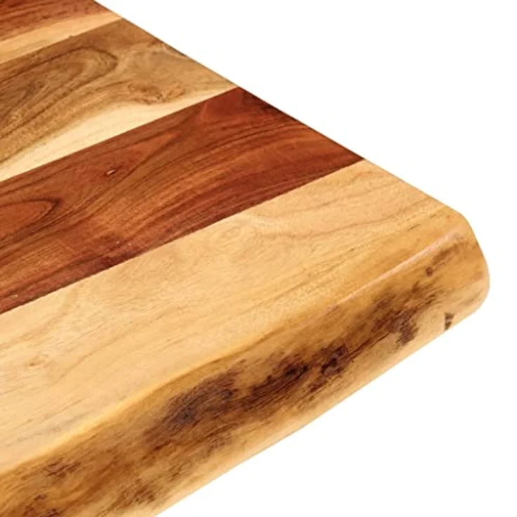 vidaXL Badezimmer-Waschtischplatte Massivholz Akazie 100 x 55 x 3,8 cm – Bild 5