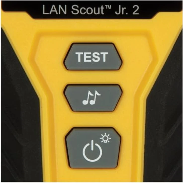 Klein Tools LAN Scout Junior 2, Multimeter und Kabeltester für CAT 5e/6/6A mit beleuchtetem Display und intuitiver Benutzeroberfläche – Bild 13