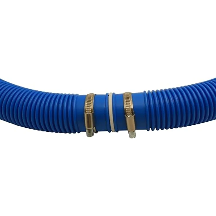 HAF 4x Schlauchverbinder 32mm x 32mm, Schlauchtülle x Schlauchtülle, inklusive 8 Edelstahlschellen, temperaturbeständig und UV-beständig, weiß – Bild 7