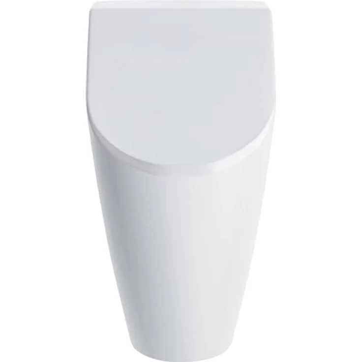 Duravit ME by Starck Urinal Deckel, Weiß mit Absenkautomatik und chromfarbigen Scharnieren, 307x334x35mm – Bild 3