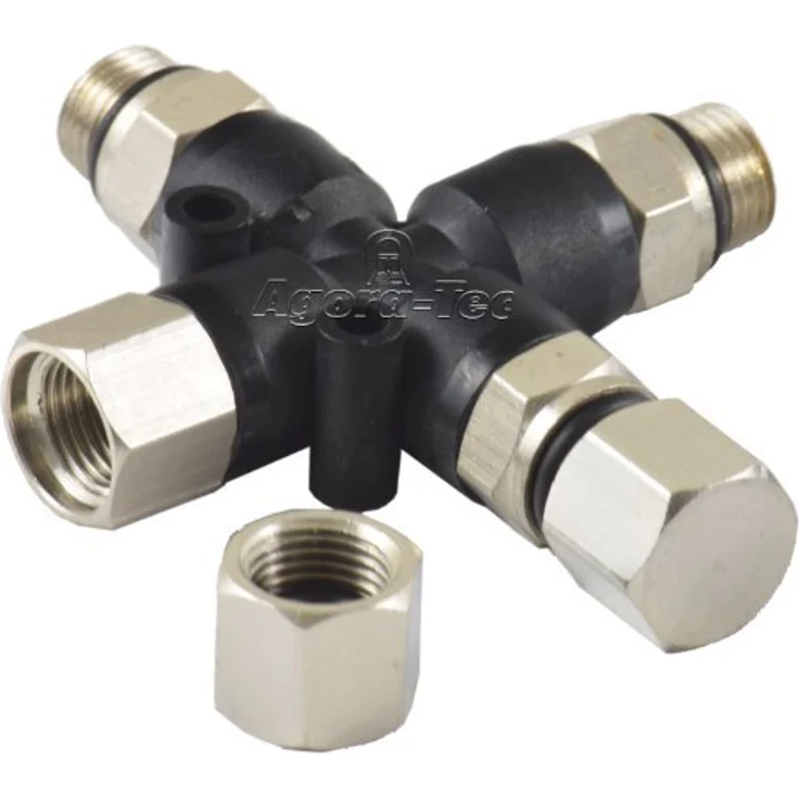 Airbrush Verteiler 3-fach AT-AV-3 - Agora-tec – Bild 2