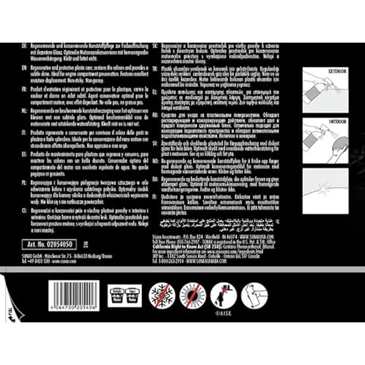 SONAX 02054050  PROFILINE PlasticCare 1 l – Bild 2