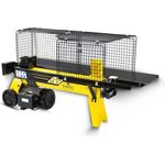 BAMATO Holzspalter HO-7E mit Elektroantrieb, 7 Tonnen Spaltkraft, 52.00 cm Spaltgutlänge, 25.00 cm Spaltgutdurchmesser, vorbefüllt mit Hydrauliköl