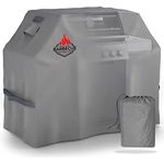 "Sanzaro Grill Abdeckhaube Wetterfest 600D Oxford mit Ripstop-Textilgewebe, Wasserdicht für Weber Brinkmann Char Broil, Winterfest Schutzhülle - 76 x 66 x 109 cm"