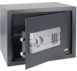 HMF Tresor Safe Möbeltresor Elektronikschloss 380 x 300 x 300 mm