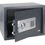HMF Tresor Safe Möbeltresor Elektronikschloss 380 x 300 x 300 mm