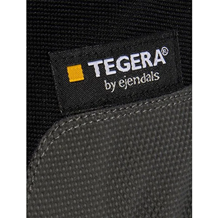 Ejendals 9125-10 Handschuh Tegera 9125'' aus Synthetikleder Größe 10, grau-schwarz-gelb 6 Paar – Bild 4