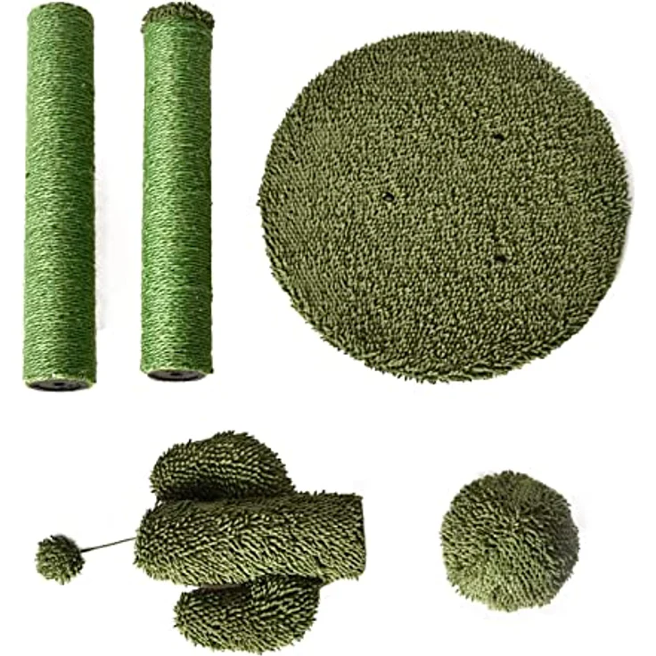 Amazon Basics Cactus Cat skraber tredobbelte indlæg med dinglende kugle, stor, 27 tommer – Bild 4