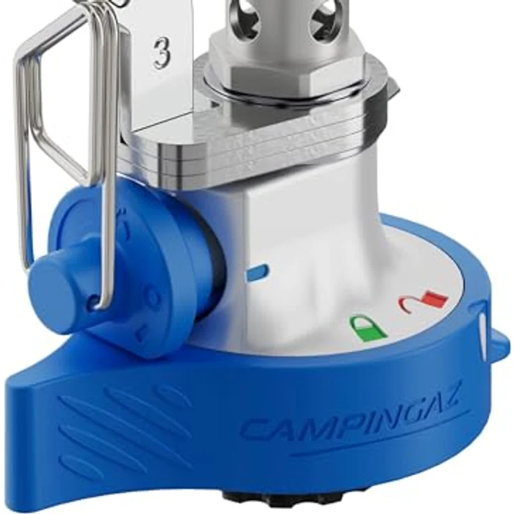 Campingaz Twister Connect PZ, Gaskocher mit Easy Clic Connect, Dual-Lock Funktion und 2,9 kW Brenner, rot-grün – Bild 5