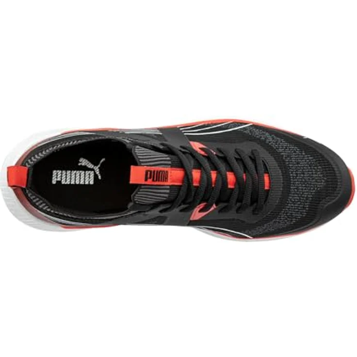 PUMA Safety TURBO BLK/RED LOW, Sicherheitsschuh mit PWR.FOAM® Zwischensohle und hitzebeständiger HRO-Laufsohle – Bild 3