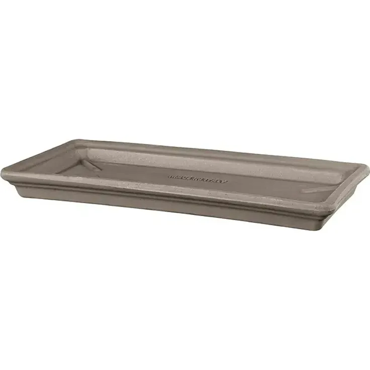 Deroma Moka Garden Kasten-Untersetzer, 42,5 x 21 x 2,8 cm, Terrakotta, Mokka