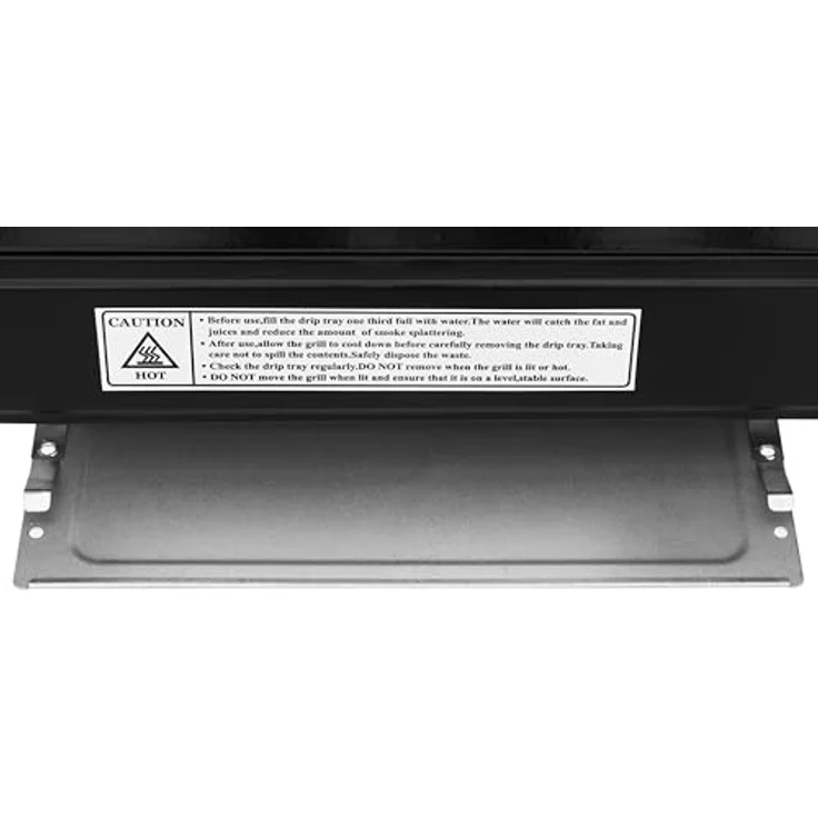 JTI GmbH Mustang Caravan und Marine Gasgrill, Campinggrill 2000 W, kompakt und leicht tragbar, blau – Bild 5