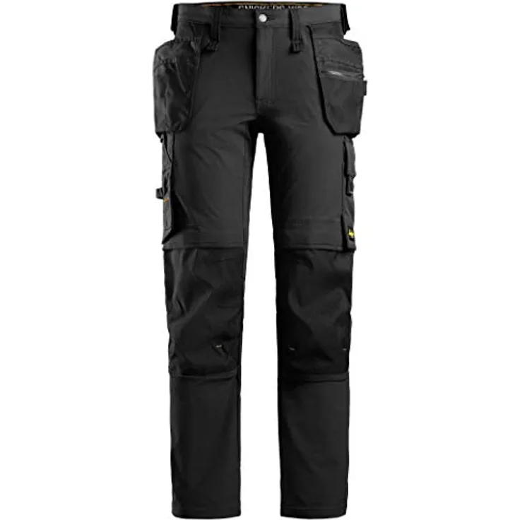 SNICKERS WORKWEAR 6271 AllroundWork Full Stretch arbejdsbukser med hylsterlommer  sort  størrelse   Str: 052