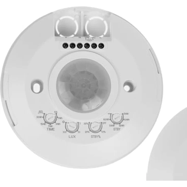 Maclean MCE467 PIR Bewegungsmelder mit Dämmerungssensor und Fernbedienung, 360° Grad Erfassungsbereich bis 8m, Standby Modus, IP20, max. 2000W – Bild 3