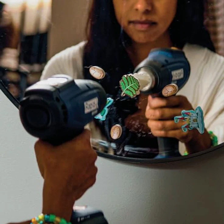 Rapid Akku-Heißluftpistole RX1000, 18V POWER FOR ALL, LCD-Display, Temperatur Bis Zu 550°C – Bild 5