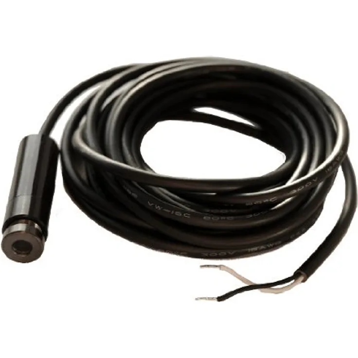 Picotronic Punktlaser, rot, 635 nm, 1 mW, 24 V DC, Ø12x45 mm, Laserklasse 2, Fokus einstellbar, Kabellänge 3.000 mm - 70115956