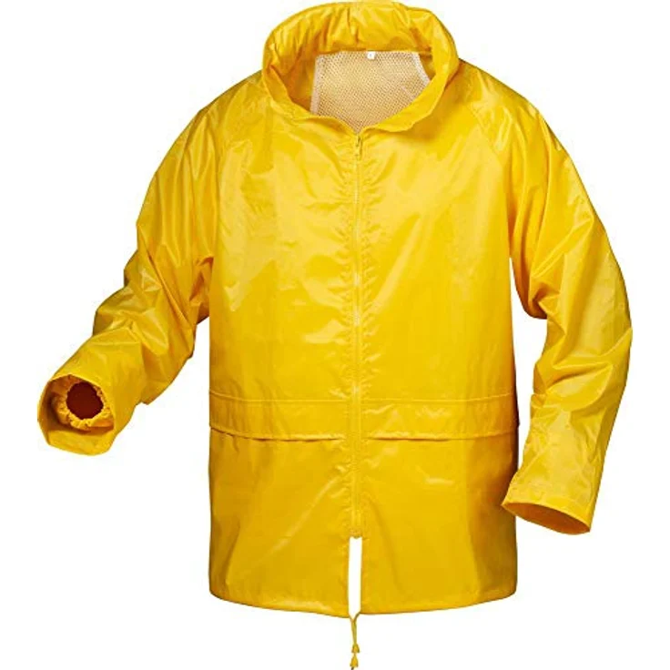 FM Regenjacke Nylon/Vinyl, Gr. L, gelb