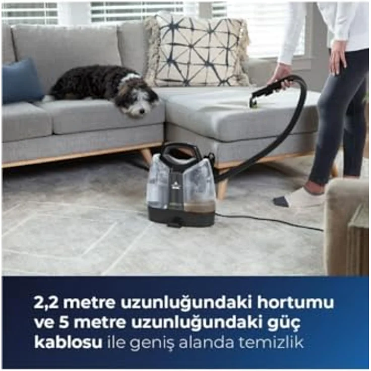 Bissell Multi-Sauger SpotClean Pet Plus, Nass- und Trockensauger mit Fleckenfänger-Aufsatz und Zwei-Tank-Technologie – Bild 5
