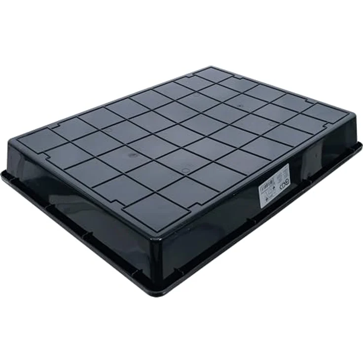 BGS 9474, Auffangwanne 18 l, Mehrzweckwanne aus Polyethylen für Öl und Kühlflüssigkeiten, 565 mm x 420 mm x 80 mm – Bild 2