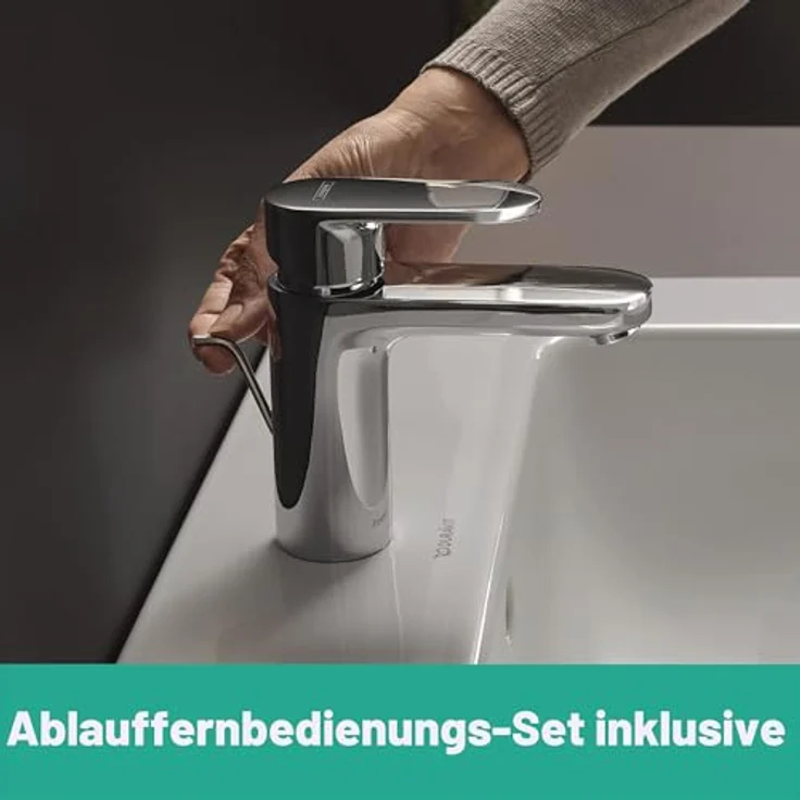 hansgrohe Vernis Blend Spültischarmatur, ComfortZone 100, normaler Strahl, EcoSmart, Keramikmischsystem – Bild 5