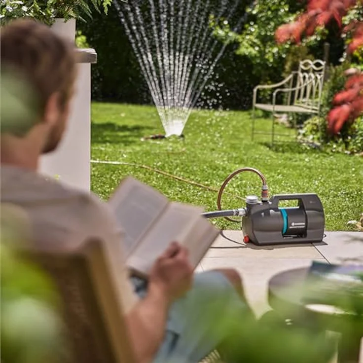 Gardena Haus- & Gartenautomat 5000 SilentComfort, Wasserpumpe mit Bluetooth®-Fähigkeit und JetBoost Technologie – Bild 5
