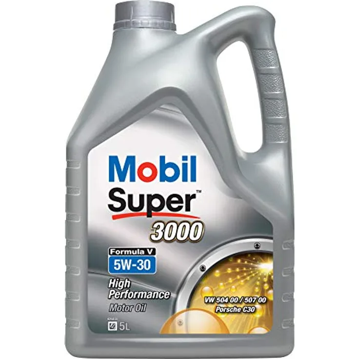 Mobil 154447 Super 3000 Formula V 5W-30, 5L