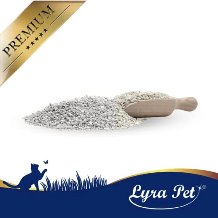 Lyra Pet® 30 Liter White Cat Katzenstreu | Mit Babypuder Duft | Feines Klumpstreu | 350% Saugkraft | Naturprodukt aus Bentonit | Stark Klumpend | Saubere Wohnung | Neutralisiert Gerüche | Staubarm – Bild 2