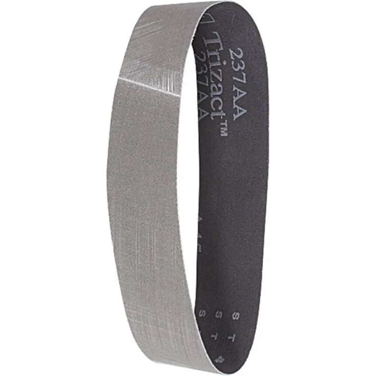 3M Schleifband (A) 237AA Trizact, 40 x 815 mm, 600er Körnung für präzises Finishing auf metallischen Werkstoffen