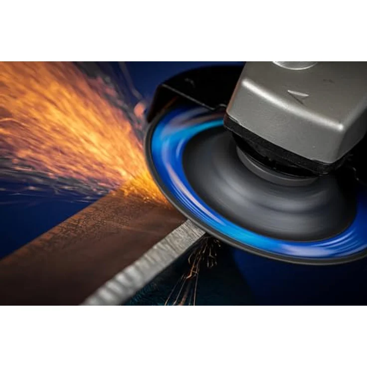 PFERD CC-GRIND-ROBUST 115 SGP STEELOX Schleifscheibe, Durchmesser 115mm, Bohrungs-Ø 22.23mm, robuste Leistung, langlebige Ceramic Material, ergonomische Anwendung – Bild 5