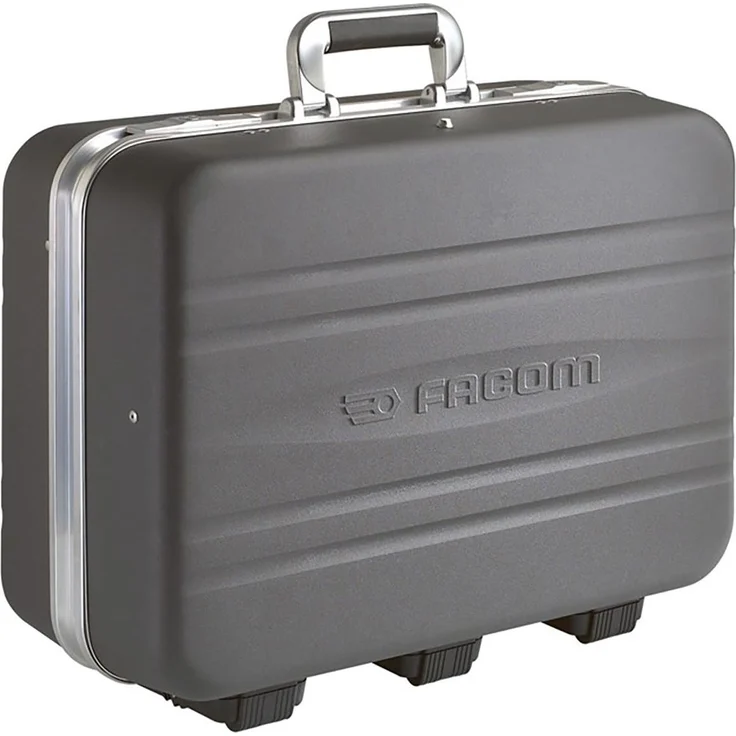 Facom 51APR Werkzeugkoffer, modularer Werkzeugkoffer aus schlagfestem Polypropylen, 486x430x205mm, mit 5 herausnehmbaren Fächern und Schlüsselverschluss