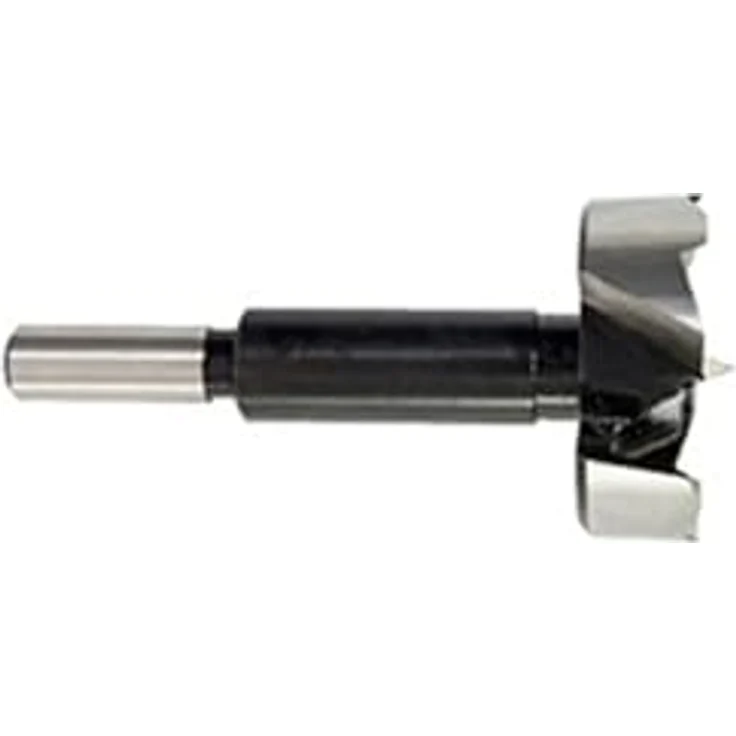 Metabo Forstnerbohrer Ø 45 x 90 mm, Holzbohrer mit Zentrierspitze für Sacklöcher, 15 mm Schaft – Bild 2