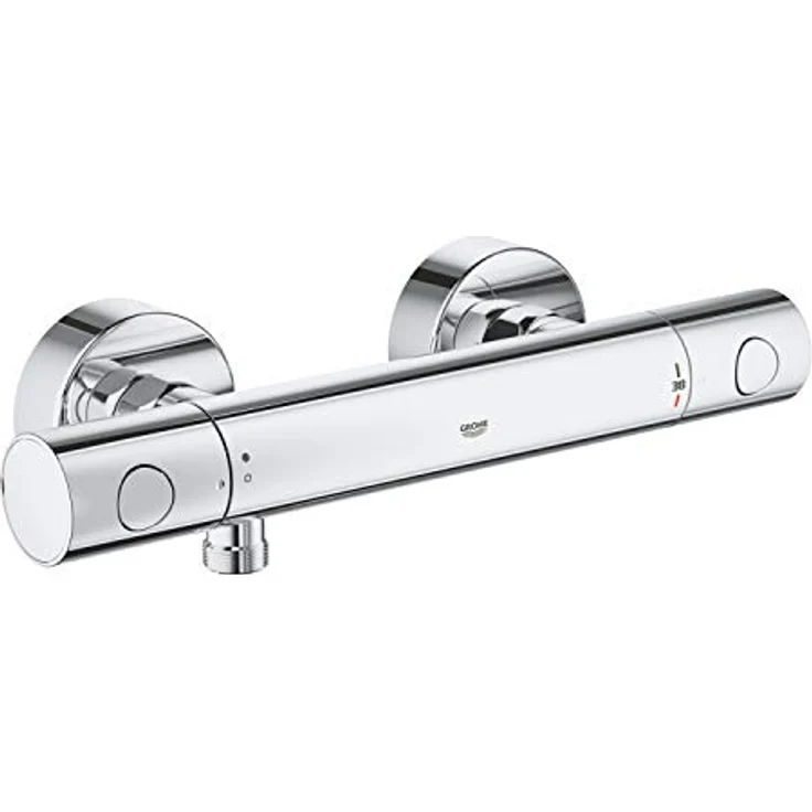 Grohe Grohetherm 800 Cosmopolitan Thermostat-Brausebatterie, DN 15, chrom (34765000) – Bild 2