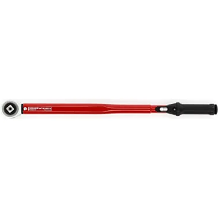 GEDORE red Drehmomentschlüssel für Links- und Rechtsgewinde, 3-4 Zoll, 80-400 Nm, Stahlrohr, Rot-Schwarz – Bild 5