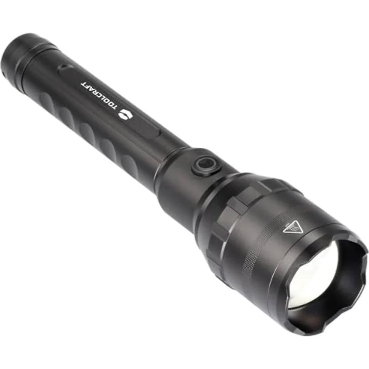 Toolcraft LED Taschenlampe mit USB-Schnittstelle akkubetrieben 8000lm 730g (27.65 cm, 8000 lm) – Bild 2